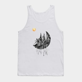 Pines and moon Tank Top